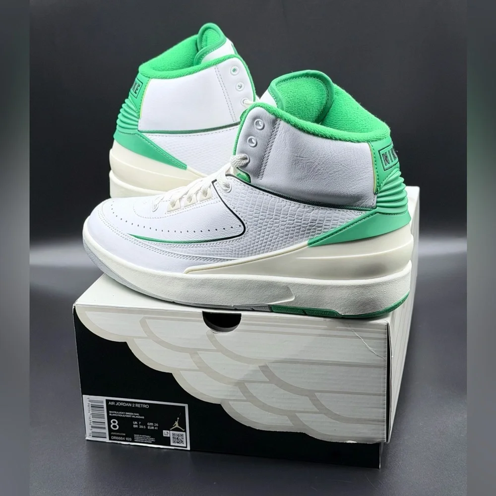 Air Jordan 2 Retro 'Lucky Green'